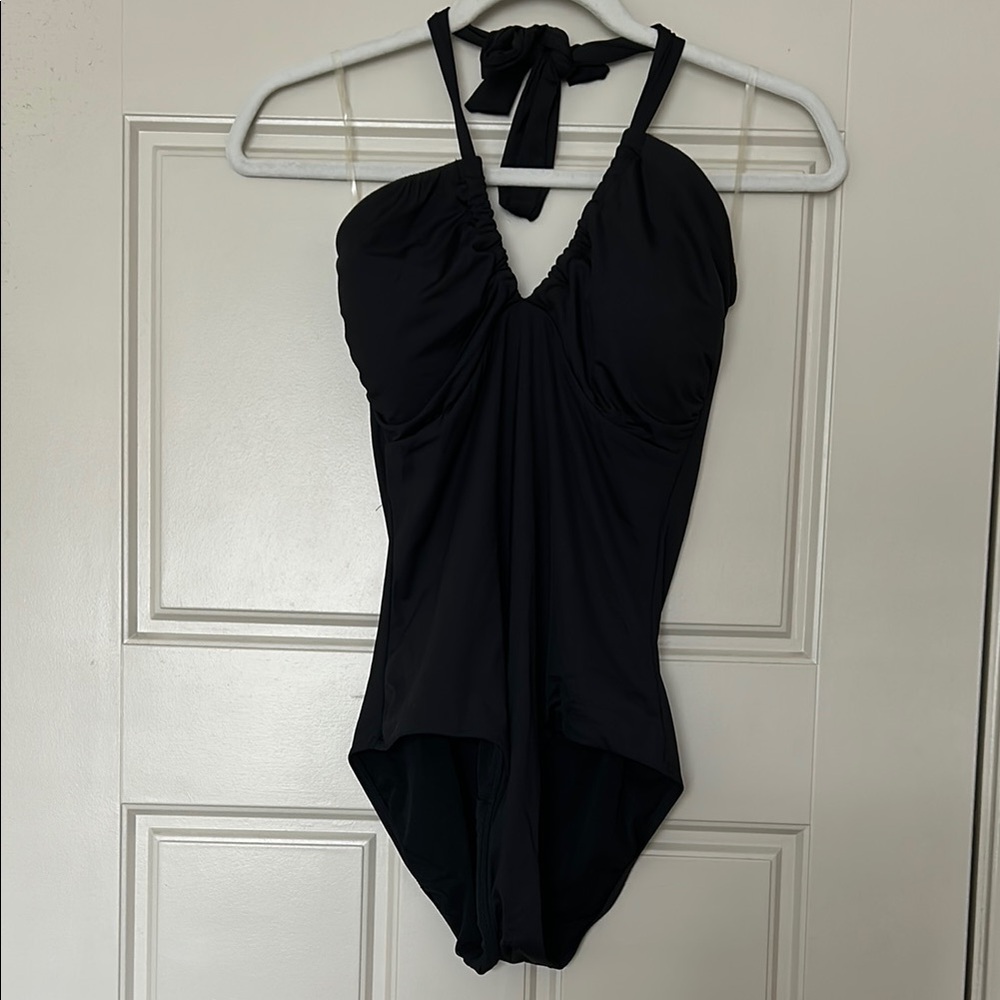 Sea Level Eco Essentials Halter Bandeau One Piece 8